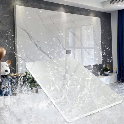 品質 家の装飾TVの背景の壁の防水およびMoisture-proof大理石の木製のベニヤの壁パネル 工場